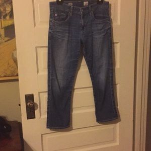 Adriano Goldschmied ex boyfriend crop jeans